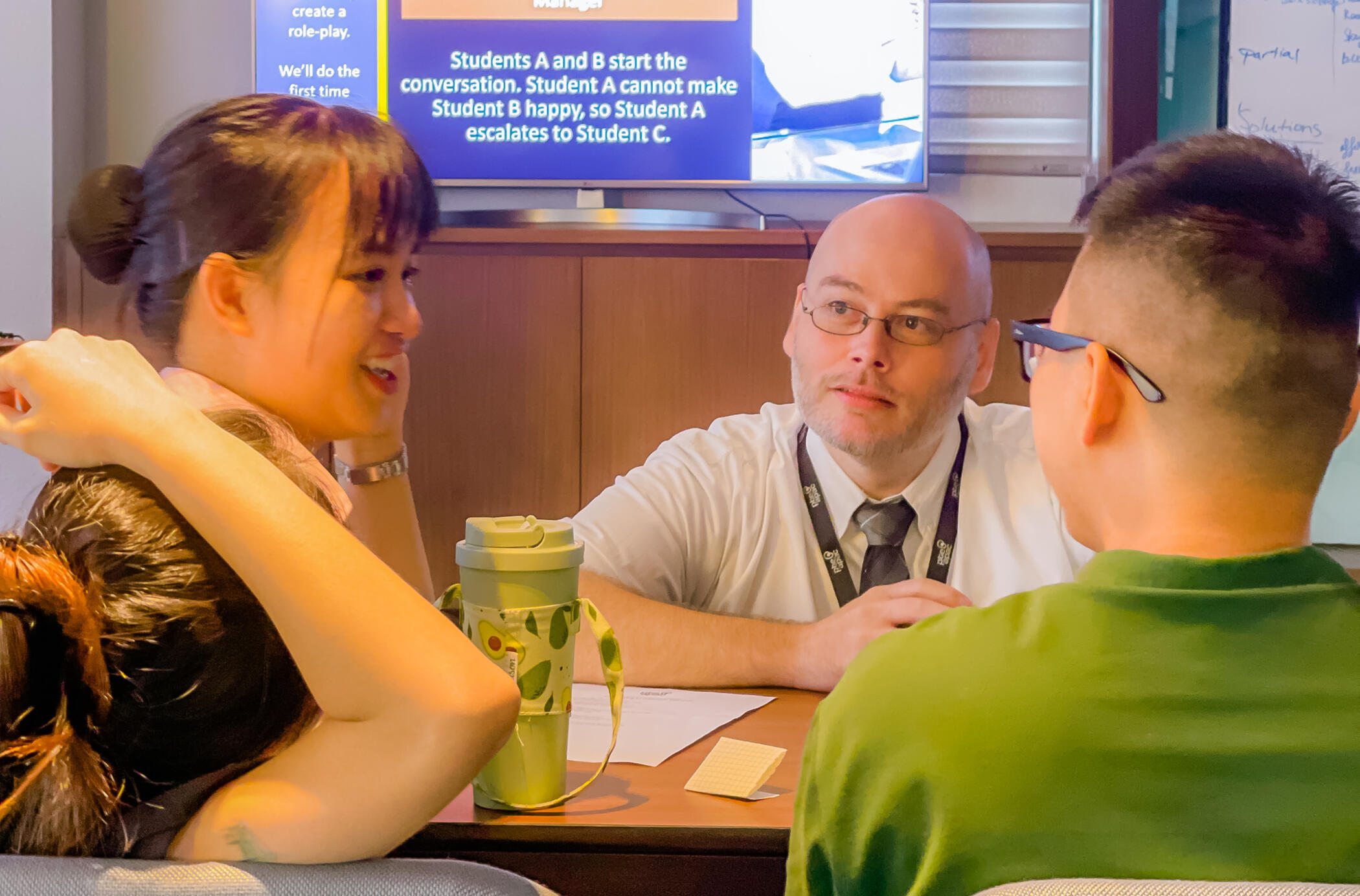 English Corner at Meten